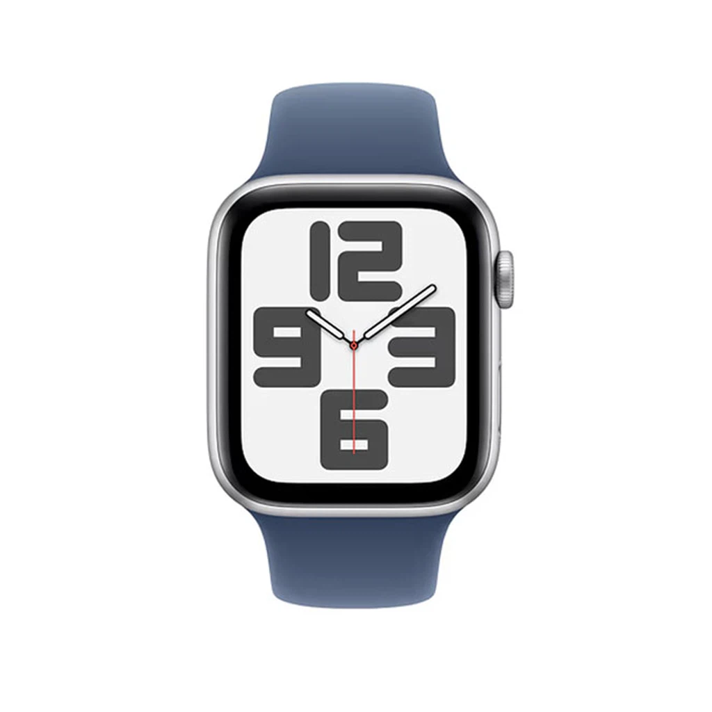 Умные часы Apple Watch SE 2 (2024) GPS 40mm Silver Aluminium Case with Denim Sport Band - M/L (MXED3)